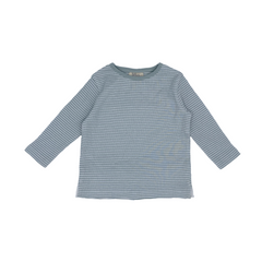 Bluemist Rib Stripe Long Sleeve T