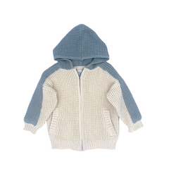 Bluemist Knit Hoodie