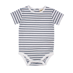 Navy Stripe Bodysuit