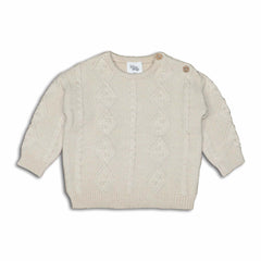 Cream Cable Knit