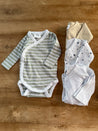 Wrapover Long-sleeve Bodysuit Bundle