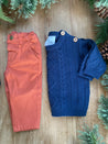 Rust Chinos