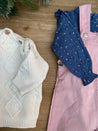 Rose Denim Dungarees