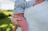 Navy Stripe Bodysuit LS Newborn