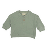 Olive Henley Sweatshirt