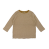 Saffron Rib Stripe Long Sleeve T