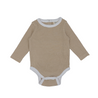 Saffron Striped Rib Bodysuit