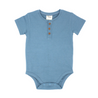 Bay Blue Henley Bodysuit