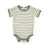 Olive Stripe Ringer Bodysuit Newborn