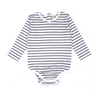 Navy Stripe Bodysuit LS
