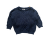 Navy Cable Knit