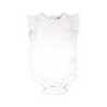 White Ruffle Bodysuit Newborn